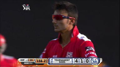 M39: SRH vs KXIP –  David Warner Six