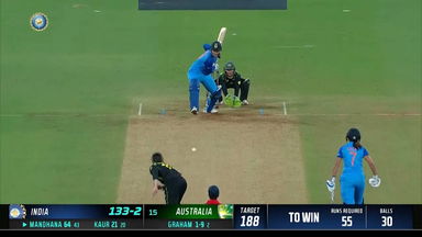 IND-W vs AUS-W 2022, 2ND T20I: Smriti Mandhana Six
