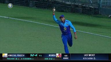Syed Mushtaq Ali Trophy 2022 Final : Yashasvi Jaiswal's fine running catch near the ropes