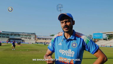 Clinical and Victorious at Edgbaston, with Axar Patel and Gurnoor Brar
