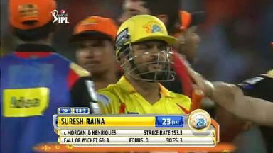 M34: SRH vs CSK – Suresh Raina Wicket