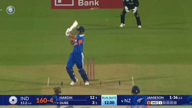 IND vs NZ 2026, 1st T20I: Shivam Dube Six