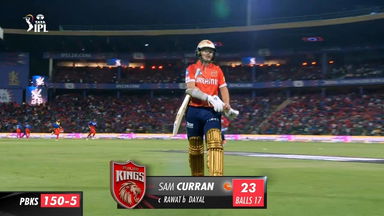 M06: RCB vs PBKS – Sam Curran Wicket