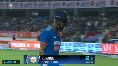 IND vs AUS 2023-24, 3RD ODI: K L Rahul Wicket