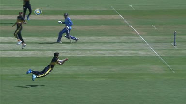 Mayank Markande takes a stunner