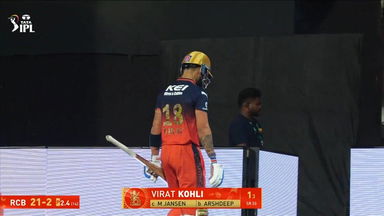 IPL 2025 M34: RCB vs PBKS - Virat Kohli Wicket