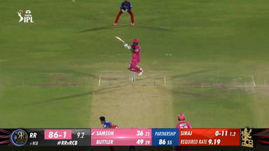 M19: RR vs RCB – Sanju Samson Six