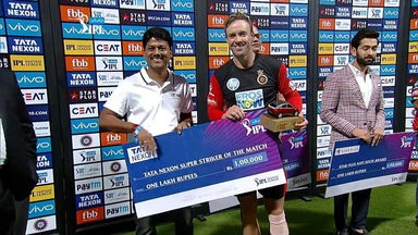 M24: RCB vs CSK – TATA Nexon Super Striker of the Match – AB de Villiers