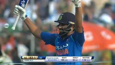 IND vs NZ 2017, 3rd ODI: Classy Rohit notches 157 (138)