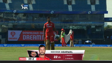 M14: PBKS vs SRH   – Mayank Agarwal Wicket
