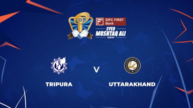 SMAT 2025, Tripura vs Uttarakhand: Match Highlights