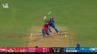 IPL 2026 M47: MI vs LSG - Nicholas Pooran Six