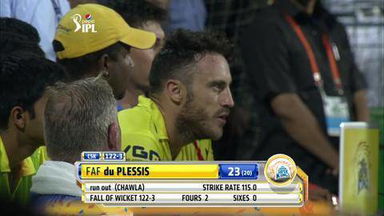 M47: KKR vs CSK– Fall of Wickets