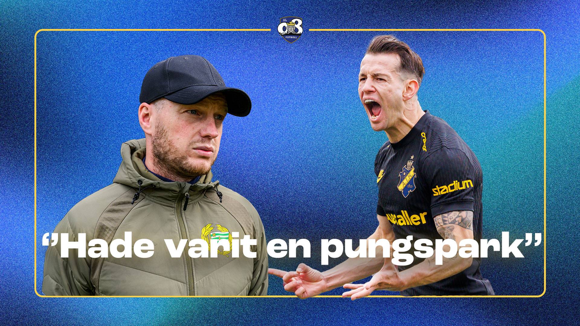 08Fotboll: ''Hade varit en pungspark''