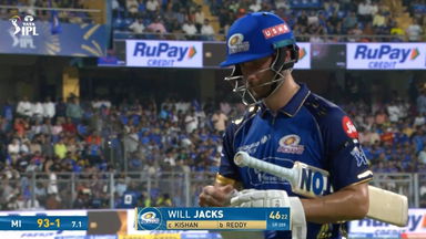IPL 2026 M41: MI vs SRH - Will Jacks Wicket