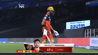 M22: DC vs RCB – Devdutt Padikkal Wicket
