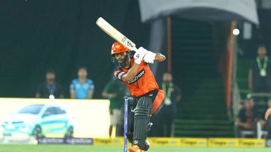 4 & 6: Tripathi starts SRH's party with two aerial strokes