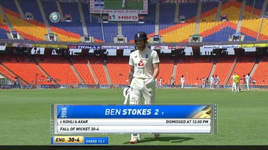IND vs ENG 2021, 4th Test, Day 3: Ben Stokes Wicket