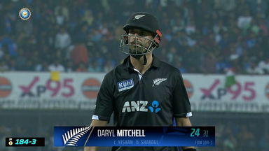 IND vs  NZ 2023, 3RD ODI: Daryl Mitchell  Wicket
