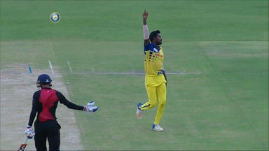 Mohammed Saleem's impressive 3-wicket haul
