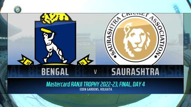 Ranji Trophy  2022/23, Final Bengal vs Saurashtra  Day 4: Match Highlights
