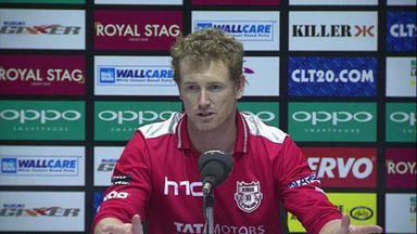 CLT20 2014 M22: KXIP vs CSK –   Press Conference – George Bailey