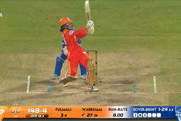 Six: Match 19, Gujarat Giants vs Mumbai Indians, WPL 2026: Georgia Wareham Six