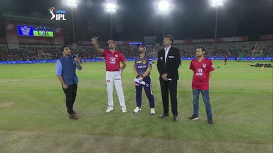 M52: KXIP vs KKR – Toss