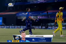 M27: MI vs CSK – Jimmy Neesham Wicket