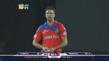 Andrew Tye impresses on debut with 5-17