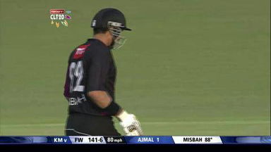 Q5: KM vs FW – Misbah-ul-Haq Six