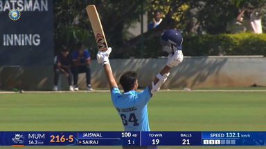 SMAT 2025, Mumbai vs Haryana: Yashasvi Jaiswal aces the chase with brilliant 101(50)