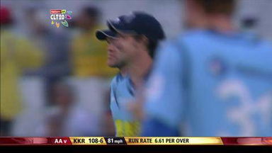 M5: AA vs KKR – Hasan c de Grandhomme b Mills