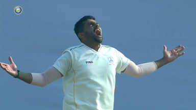 Ranji Trophy  2022/23: L Vignesh’s impressive four-wicket haul