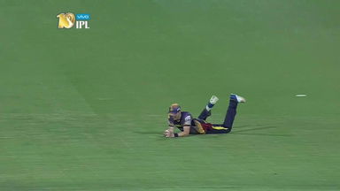 M11: KKR vs KXIP  – Fall Of Wickets