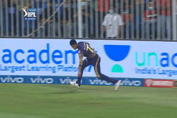 Straight in & out: Gill drops a sitter