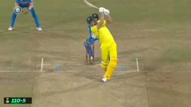 IND vs AUS 2023-24, 2ND ODI: Cameron Green Six