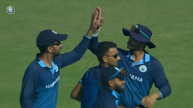 Vijay Hazare Trophy 2023 QF1, Haryana vs Bengal: Fall of Wickets