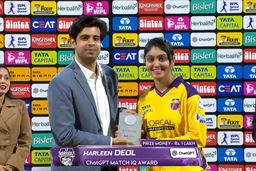 ChatGPT Match IQ Award: Match 8, Mumbai Indians vs UP Warriorz, WPL 2026: Harleen Deol
