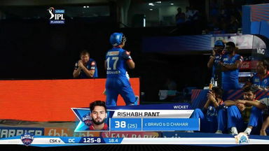 Q2: CSK vs DC – Rishabh Pant Wicket