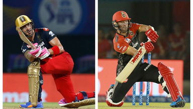 Faf pulls off an ABD in RCB colours