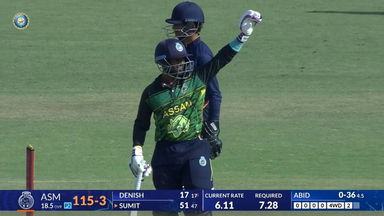 Vijay Hazare Trophy 2025-26, Assam vs J&K: Captain Ghadigaonkar leads the way with 53(51)