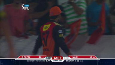 M18: SRH vs KXIP – Axar Patel Six