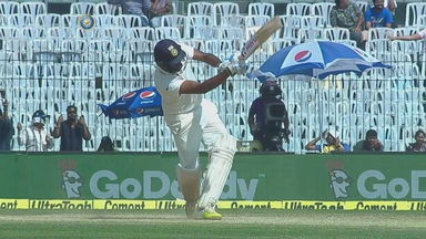 IND vs ENG 2016 - 5th Test day 4 : Ravichandran Ashwin Six