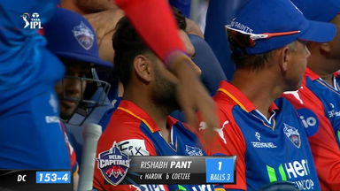 M20: MI vs DC – Rishabh Pant Wicket