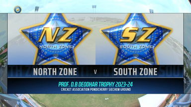 Prof D B Deodhar Trophy 2023-24, North Zone VS South Zone: Match Highlights