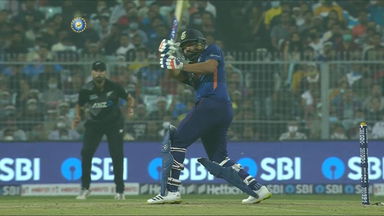 Rohit Sharma's 150th SIX in T20Is