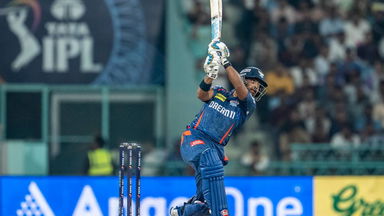 Nicholas Pooran's vital knock of 45(26)