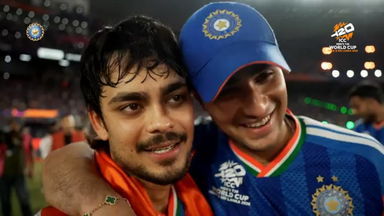 Feeling of being World Champions, ft. Ishan Kishan and Abhishek Sharma