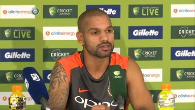 It was a close match: Shikhar Dhawan